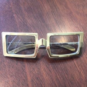 Vintage rectangular eyeglass frames